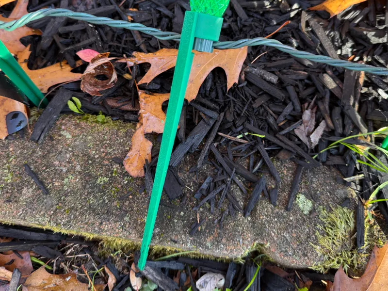 Christmas Light Ground stake