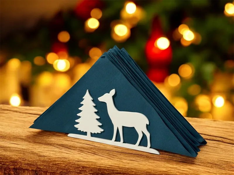 Christmas napkin holder 2