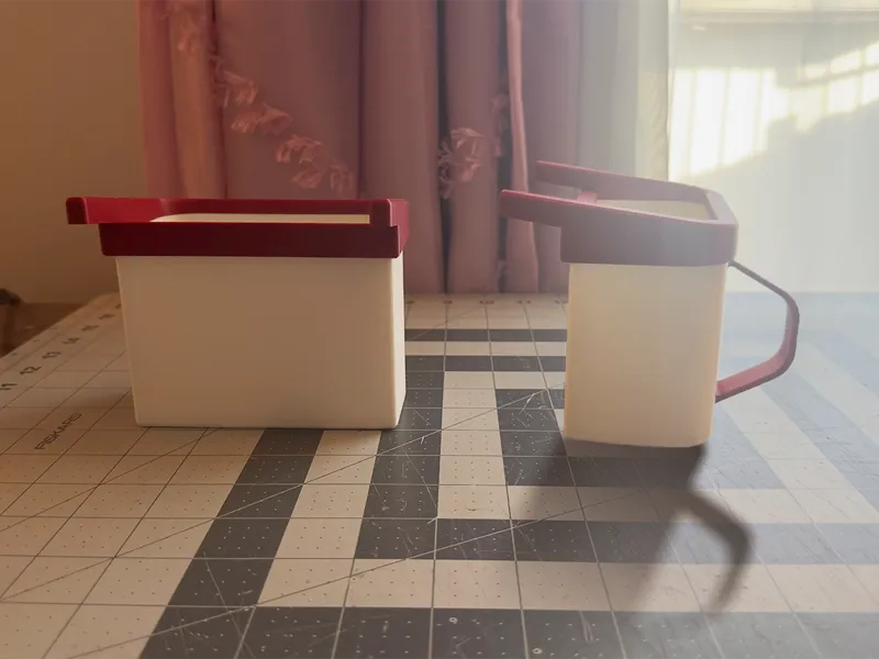 Countertop Bin (Prints in Three Pieces)