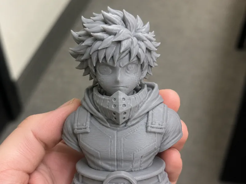 Midoriya (Deku) Fan Art Bust My Hero Academia 