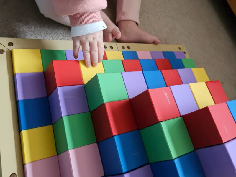 Pyramid blocks