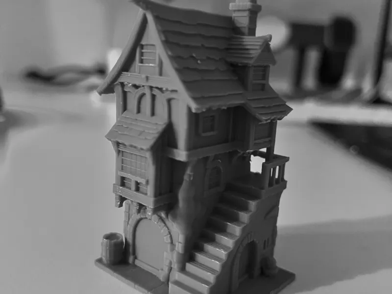 a miniature house