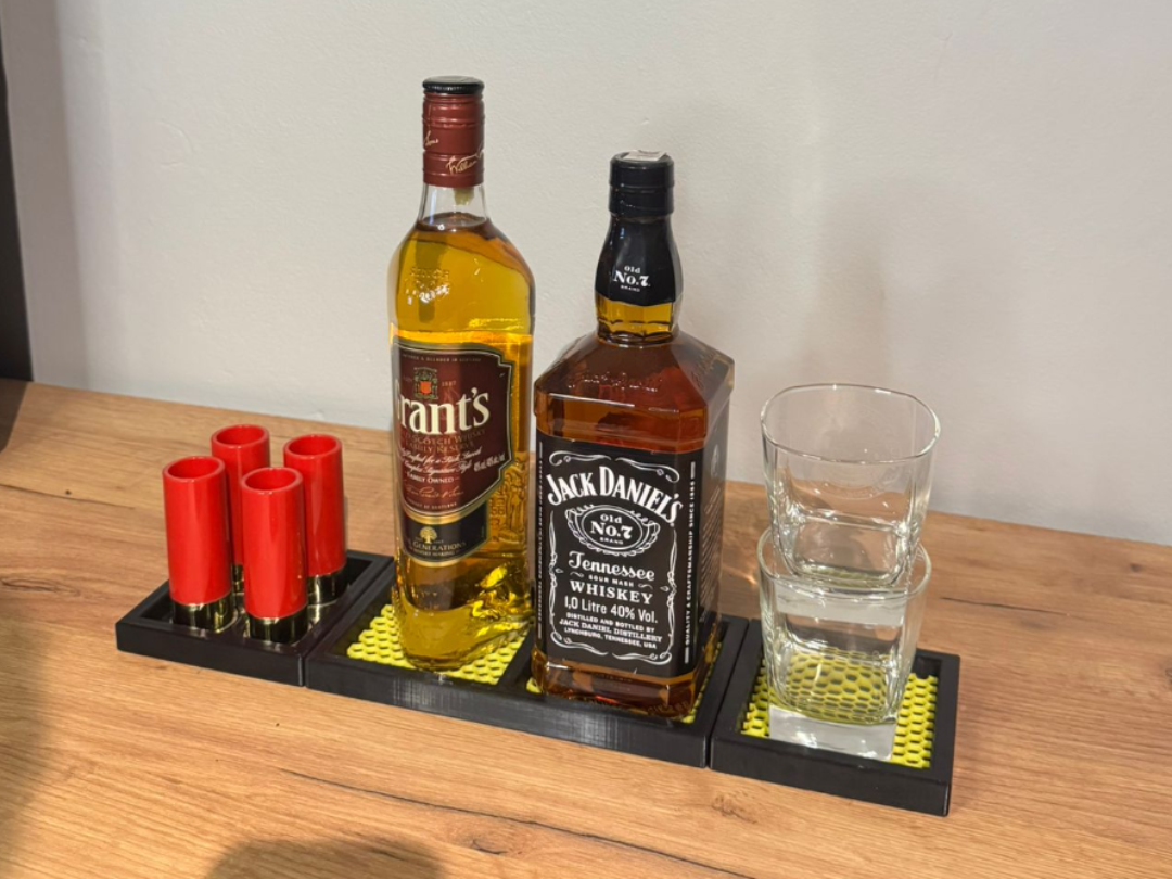 Modular Magnetic Home Bar Organizer 