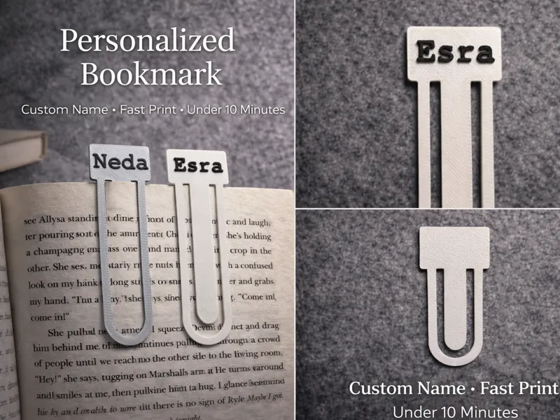 Bookmark with Name