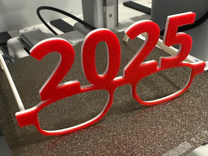 2025 New Years Glasses