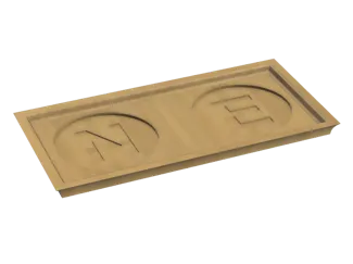 customizable cup holders tray