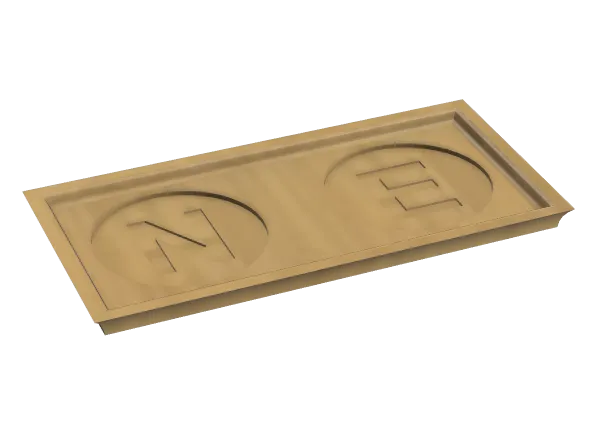 customizable cup holders tray