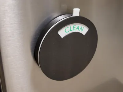 Dishwasher Status Indicator (Clean/Dirty/Running)