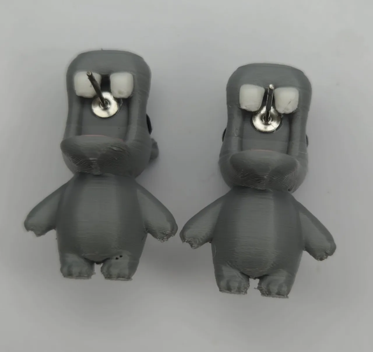 Hippo Chomper Earrings view 3