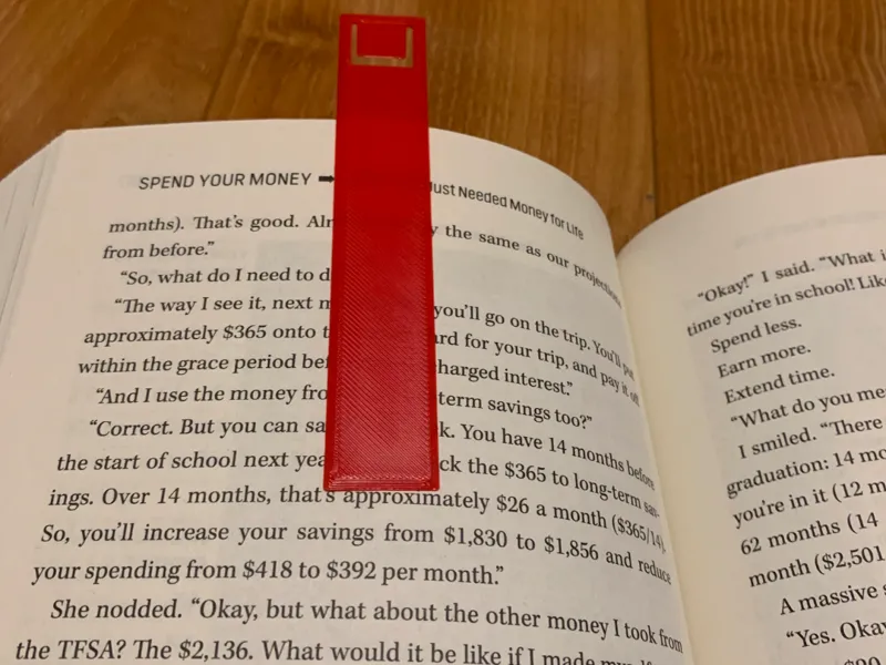 small bookmark