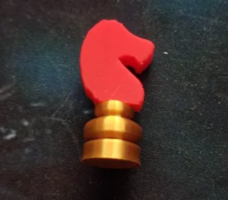 Pion pour jeux de dada