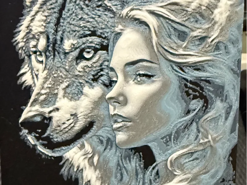Her inner wolf