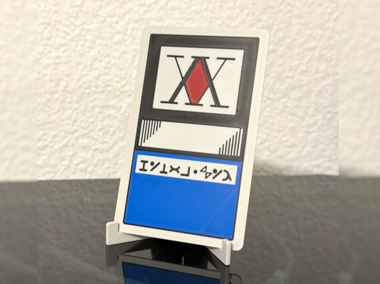 Hunter License Card HunterxHunter