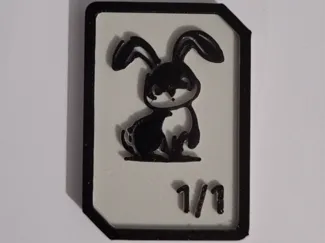 Rabbit 1/1 Token MTG
