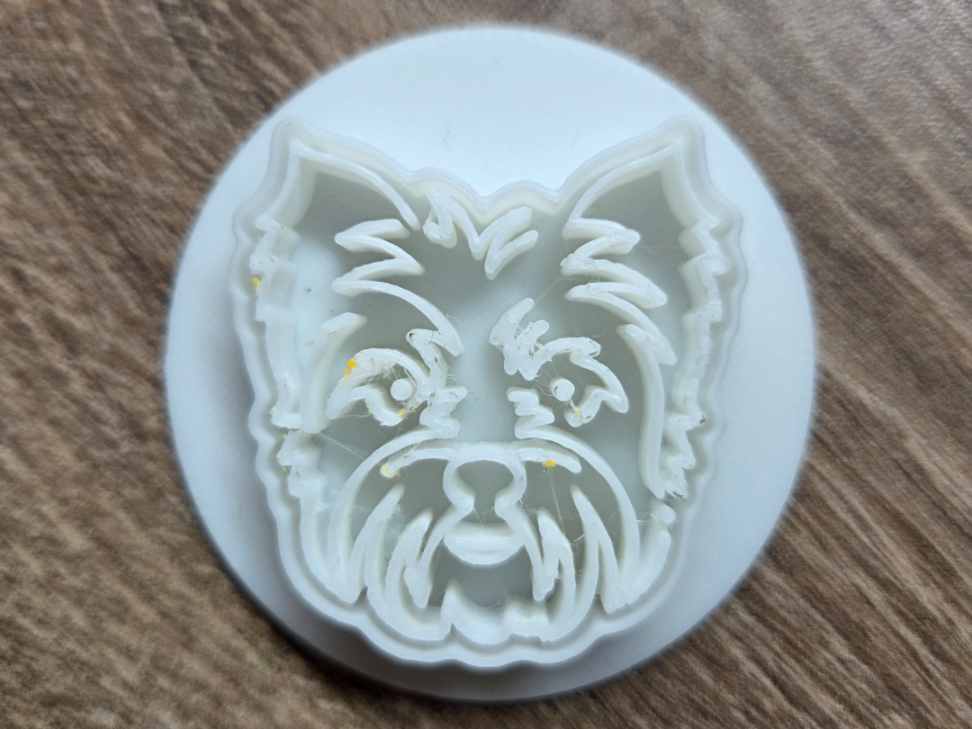 Yorkshire Terrier Clay Stamp & Cutter
