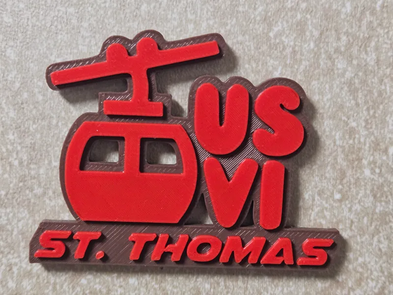 St. Thomas - Fridge Magnet