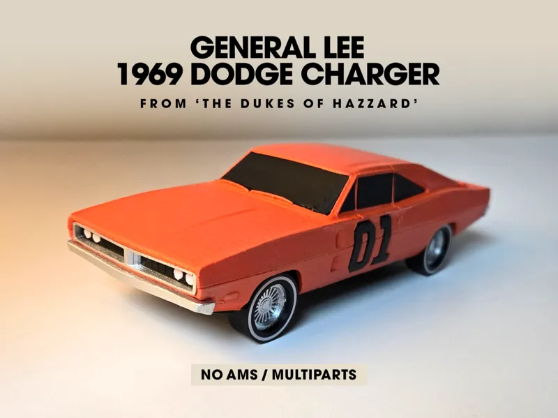 GENERAL LEE 1969 Dodge Charger / No AMS