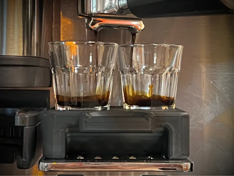 Ninja Luxe Cafe Double Shot Glass Holder