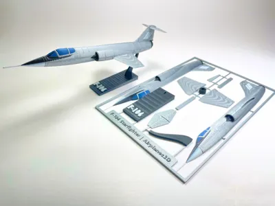 F-104 Starfighter Kit Card