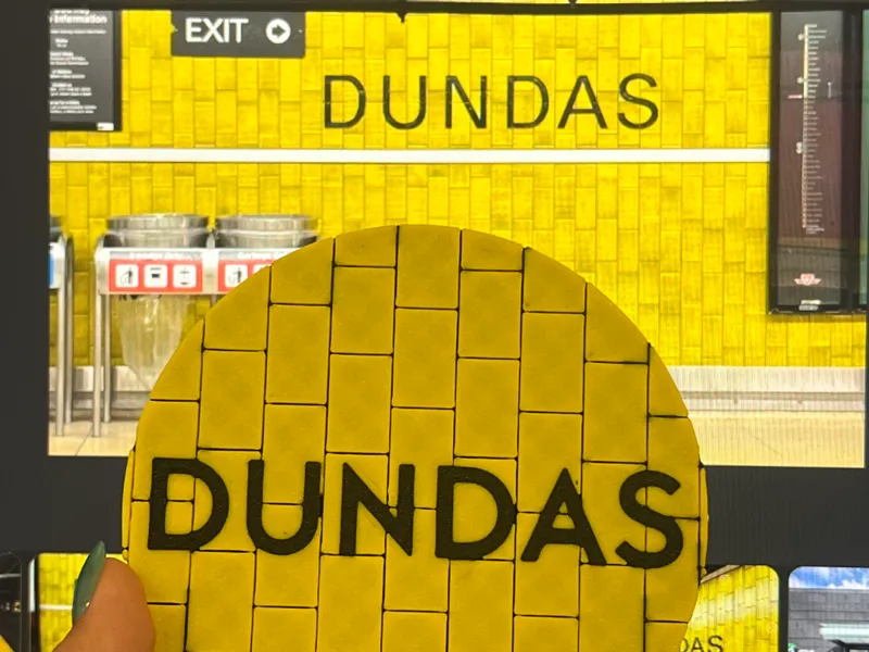 TTC Dundas Station Coaster