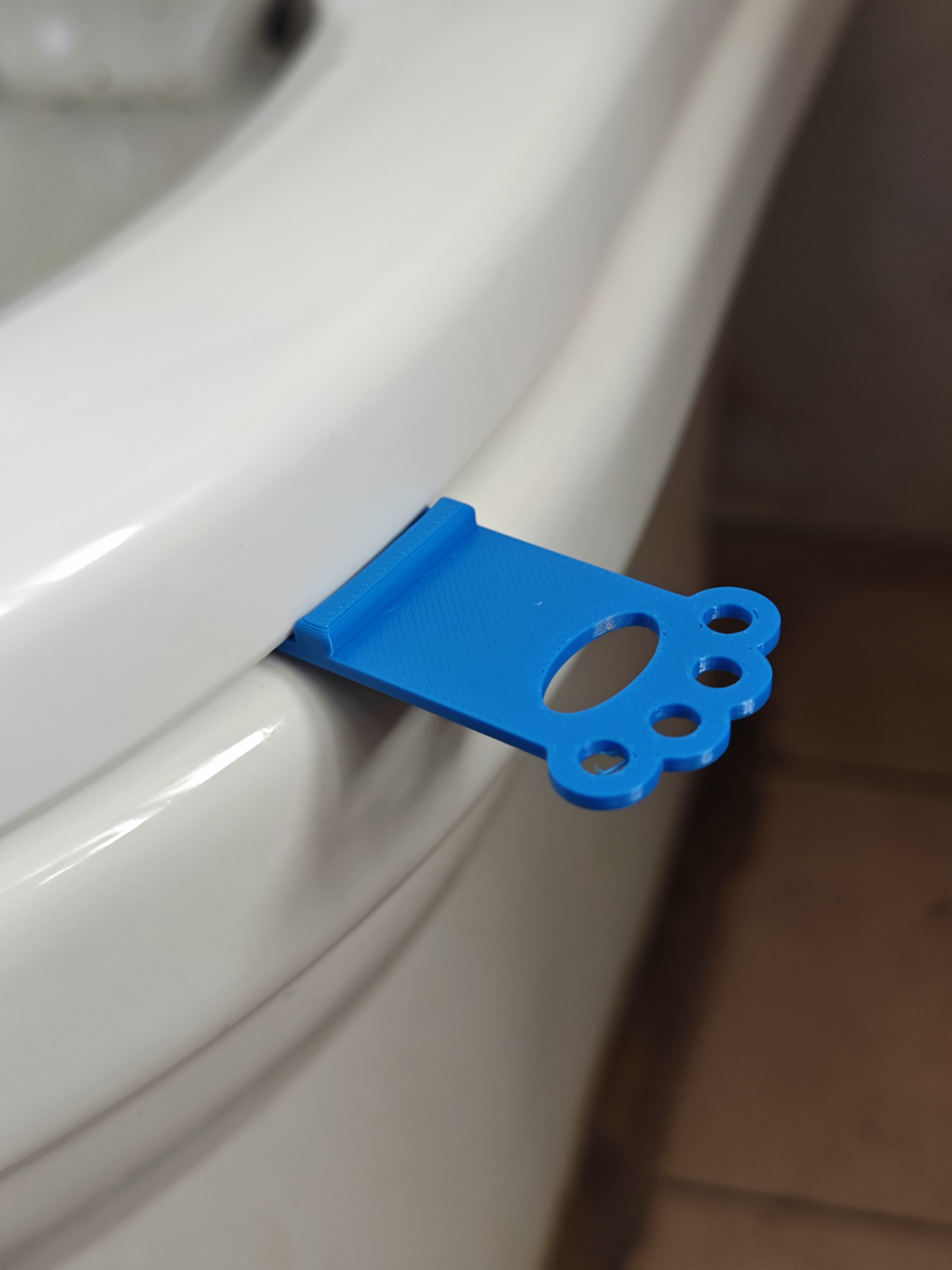 Miniatura 2 do modelo 3D 猫爪马桶提盖器
