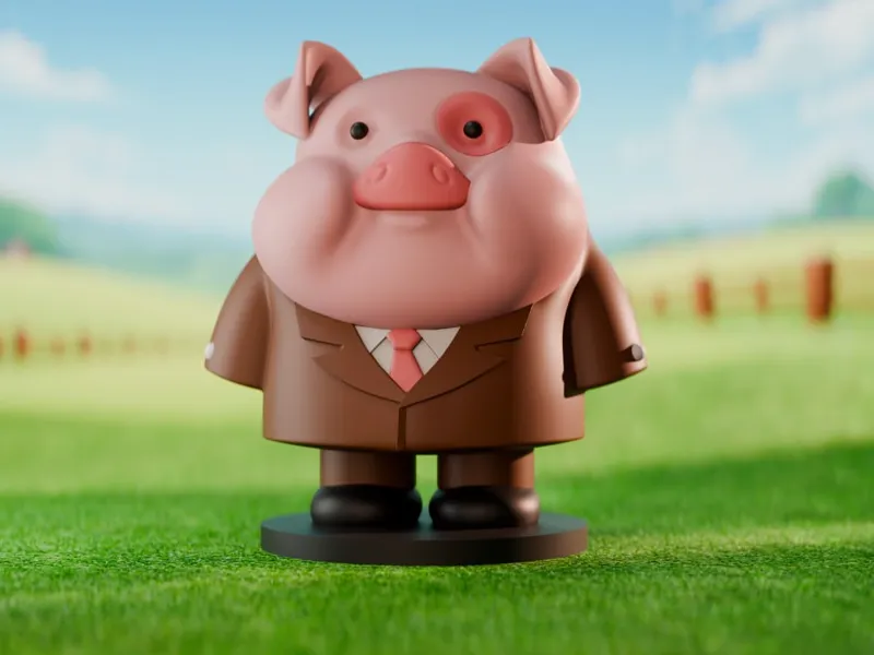Gravity Falls Waddles Collectible Figurine