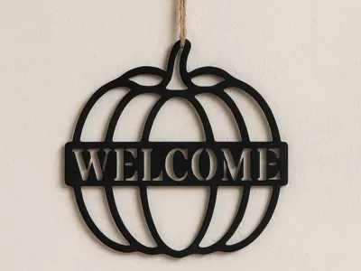 Halloween - Welcome Sign