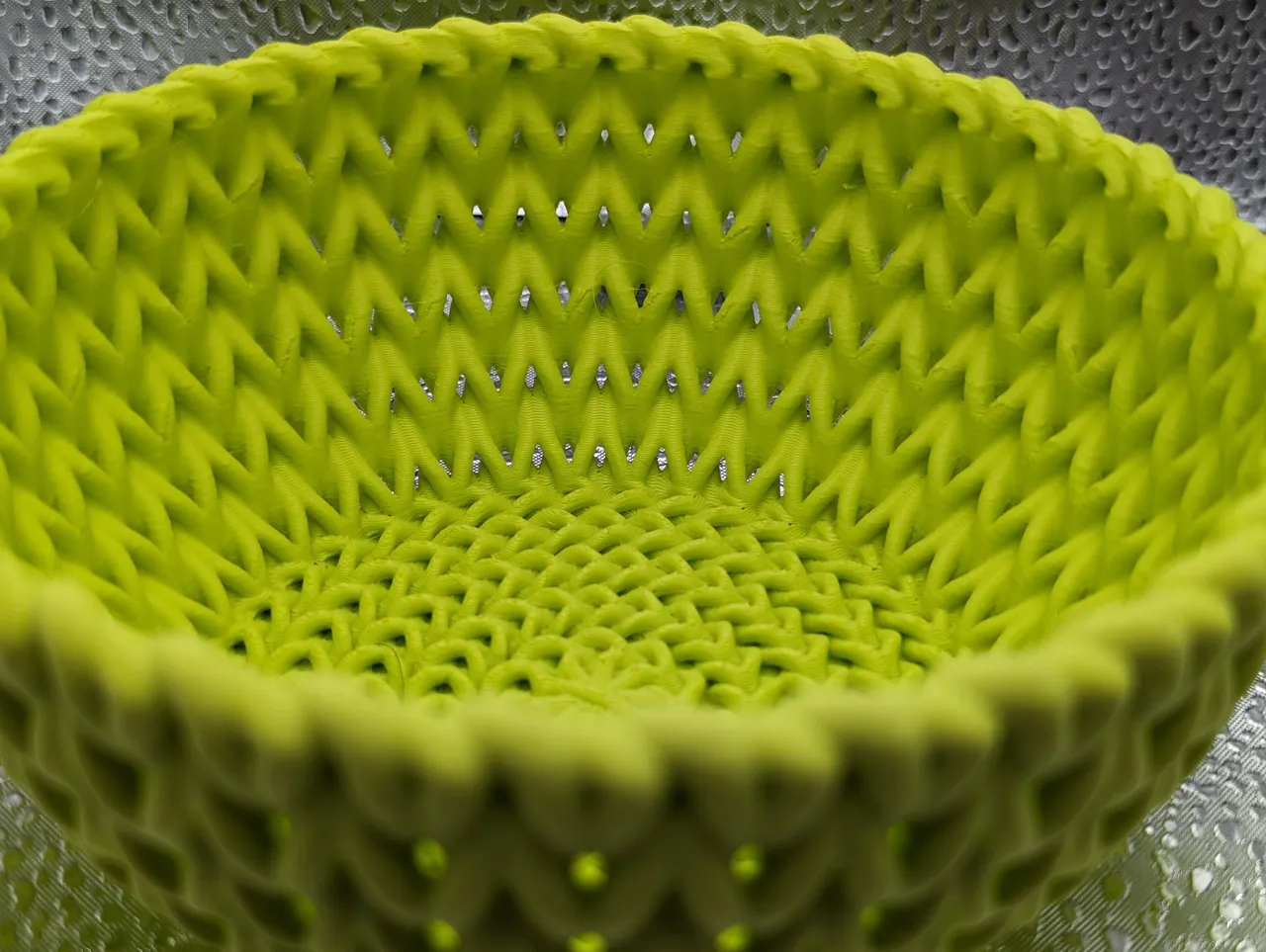 Knitted Bowl view 3