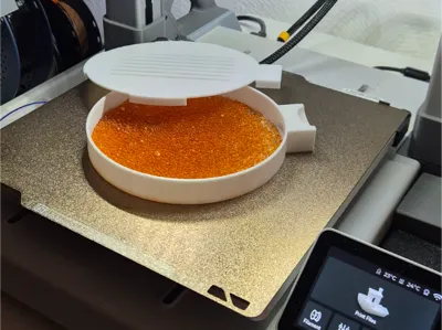 Silica bead dryer