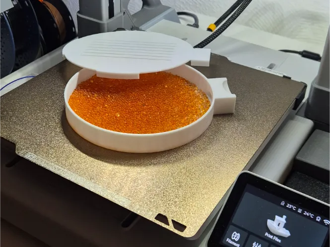 Silica bead dryer