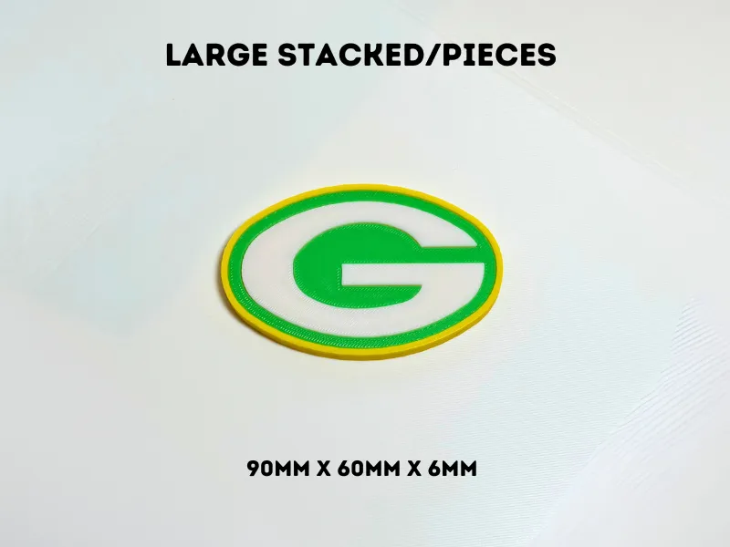 Green Bay Packer Logo and by Tyler44 MakerWorld