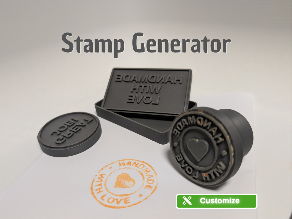 Stamp Generator – Custom Text & Seal Stamps - 1