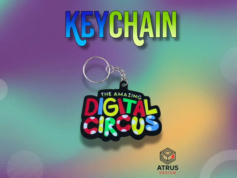 The Amazing Digital Circus Keychain