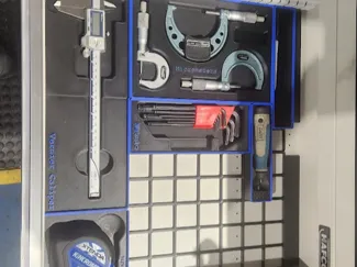 Gridfinity Mitutoyo Drawer Holders