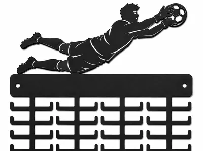 Goalkeeper Medal Holder - Customizable