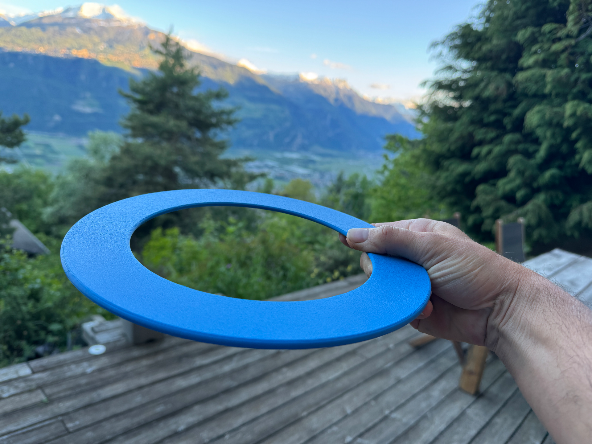 Outdoor flying disk toy frisbee