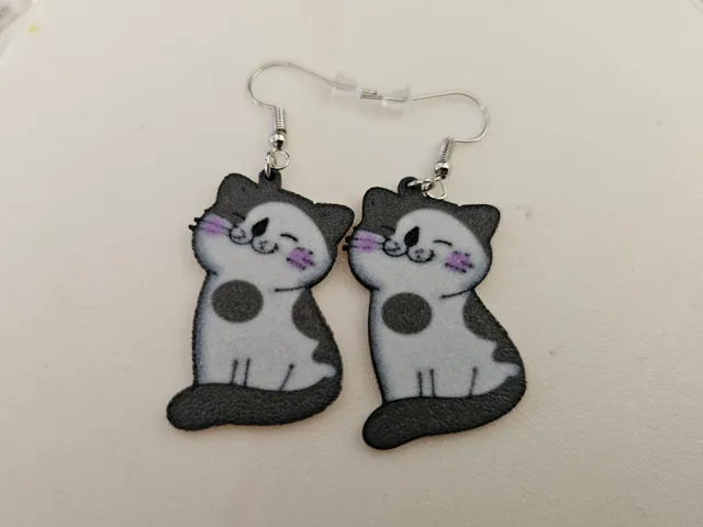 Pendientes de gatito