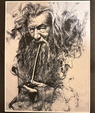 Gandalf with Pipe HueForge