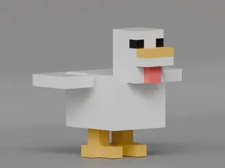 Minecraft Chicken