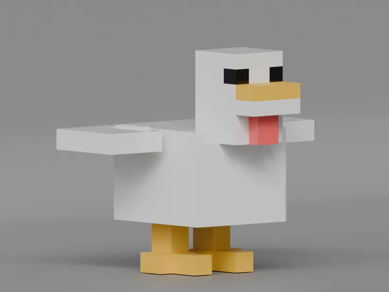 Minecraft Chicken