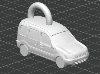 kangoo keychain