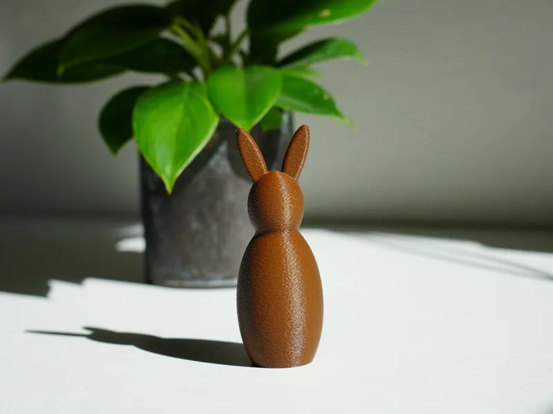Minimalist Easter Bunny