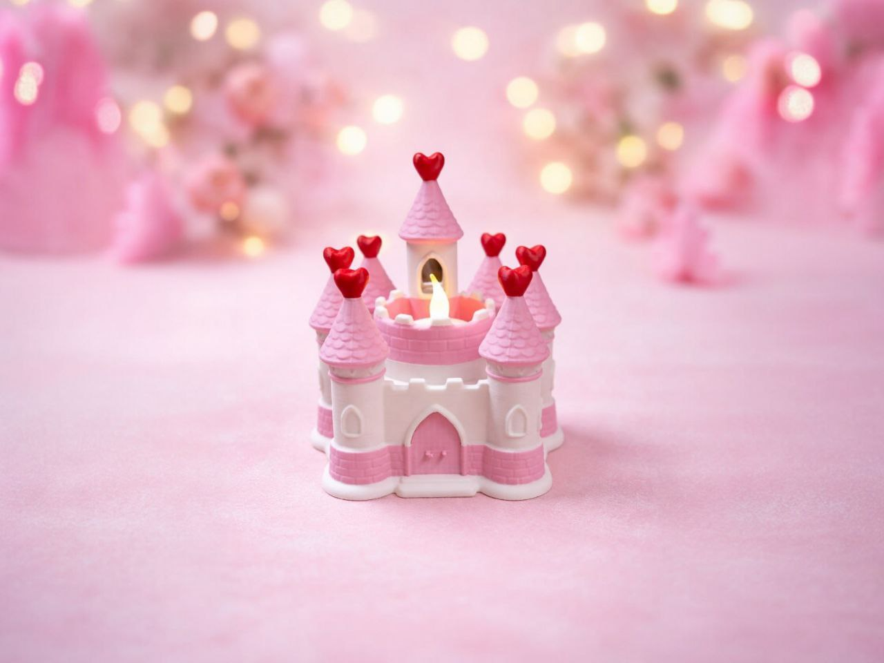 LED Tealight Holder – Fairy Tale Castle 