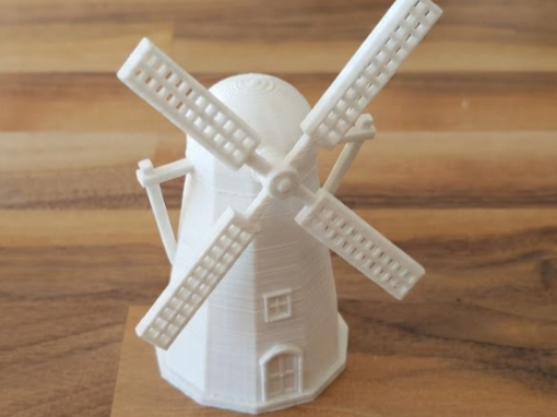 Classic Dutch Windmill