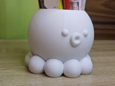 Chibi Octopus Pencil Holder