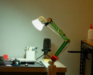 Lamp for flexible and sturdy phone arm - downlight