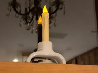 Christmas Candle Holder - Single Lock Window Sash