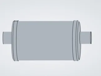 Ansaugluft Schalldämpfer für China Diesel Heizung