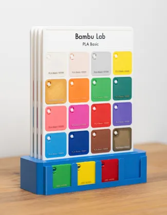 Filament Swatch board holder (for up to 5 boards)