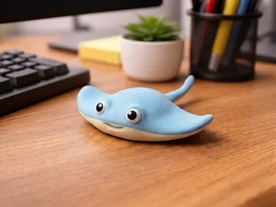 Desktop Aquarium - Naive Stingray